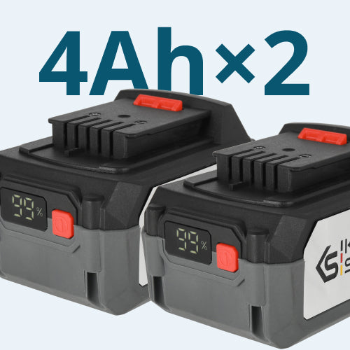 Capacity 4 Ah ×2