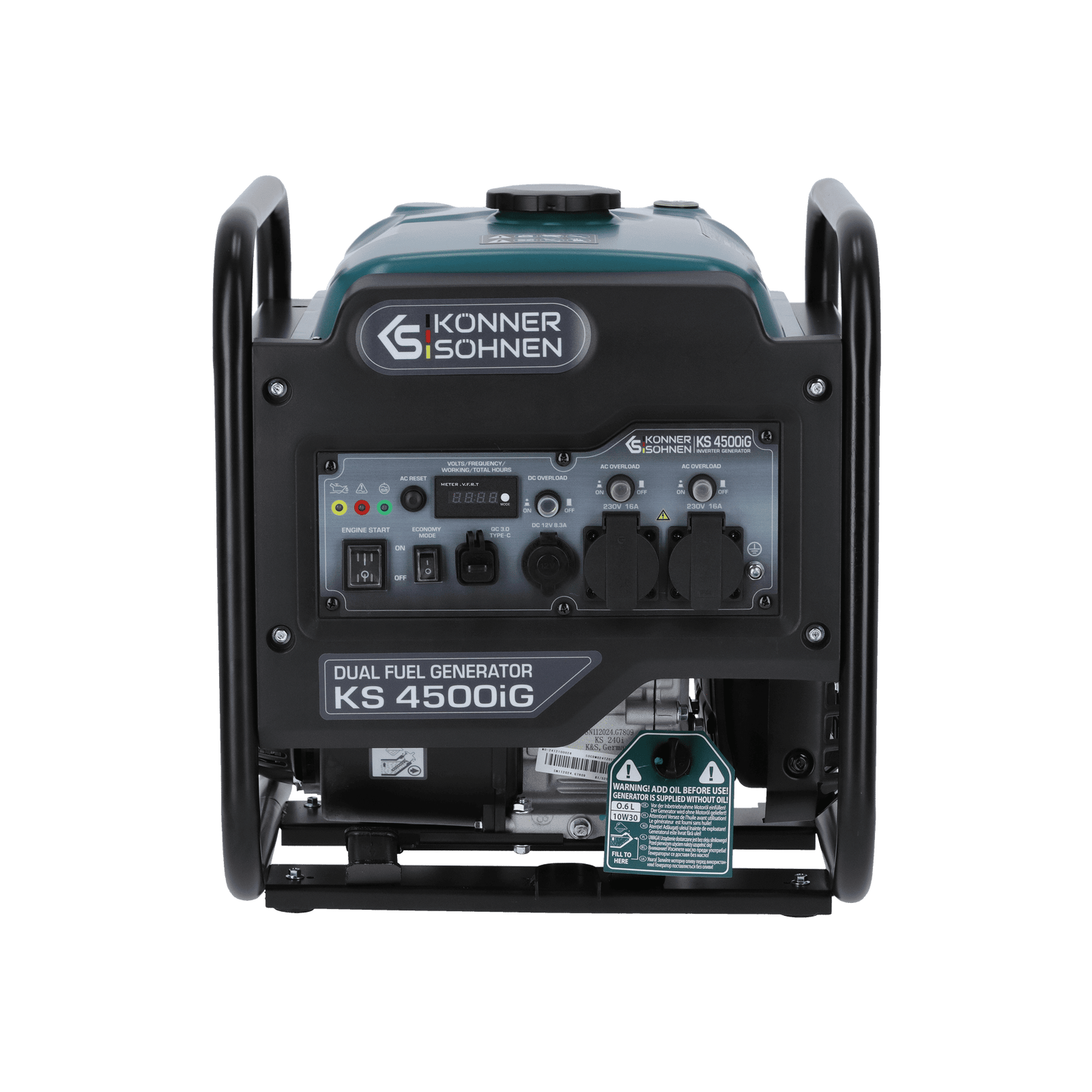 Dual Fuel Inverter Generator KS 4500iG