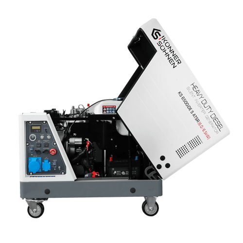 Diesel Inverter Generator in Soundproof Casing KS 6500iDE S ATSR