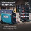 مولد تيار مستمر KS 48VS-DC، إصدار 50–55 فولت thumbnail