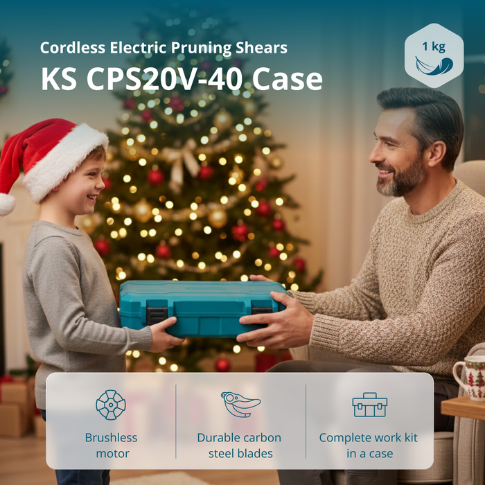 مقصات تقليم كهربائية لاسلكية KS CPS20V-40 مع حقيبة