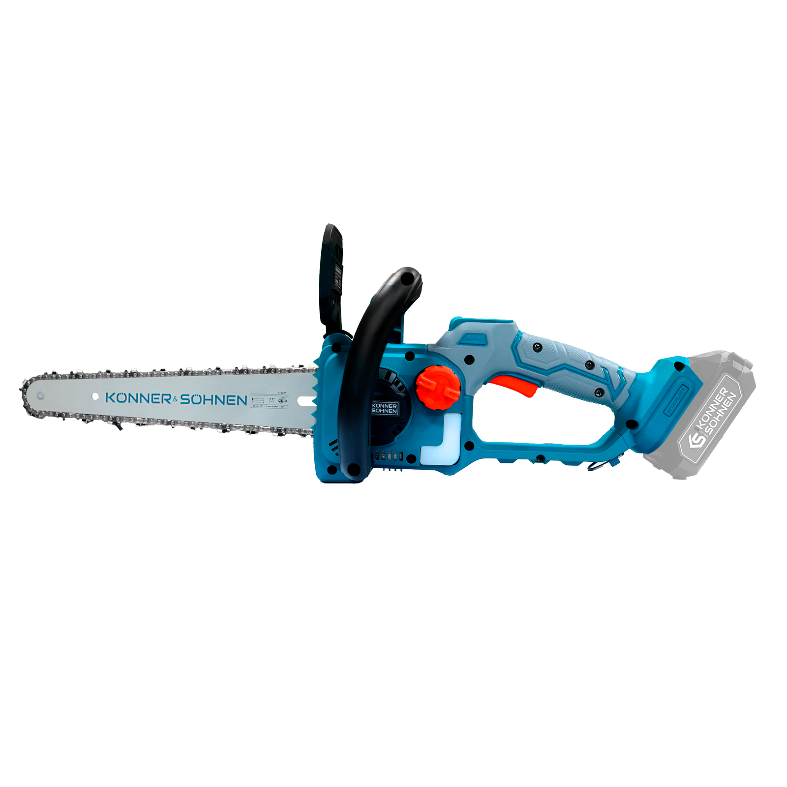 منشار جنزير صغير لاسلكي KS MCS20V-12 SET