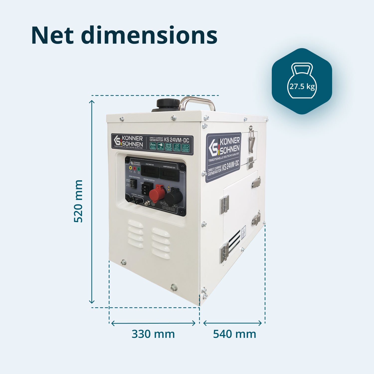 مولد جهد ثابت KS 24VM-DC