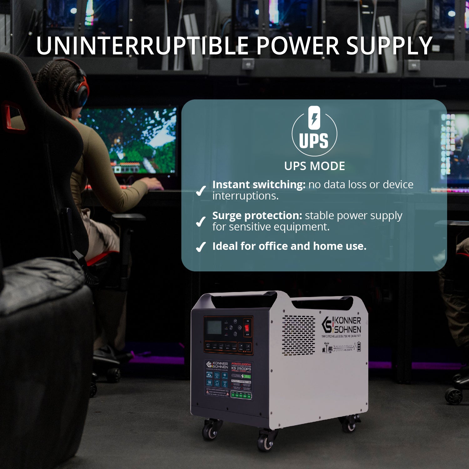 محطة طاقة قوية KS 2500PS