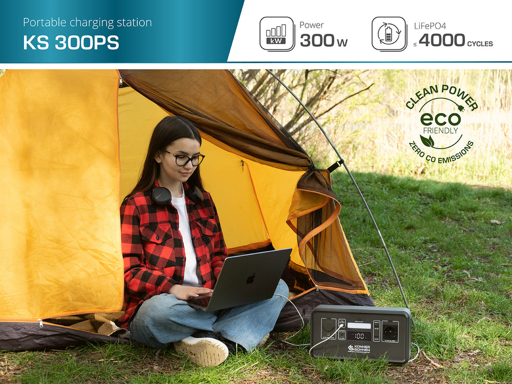 Portable power station LifePO4 KS 300PS (Refurbished Fair)