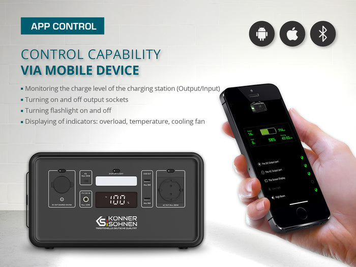 Portable power station LifePO4 KS 300PS (Refurbished Fair)