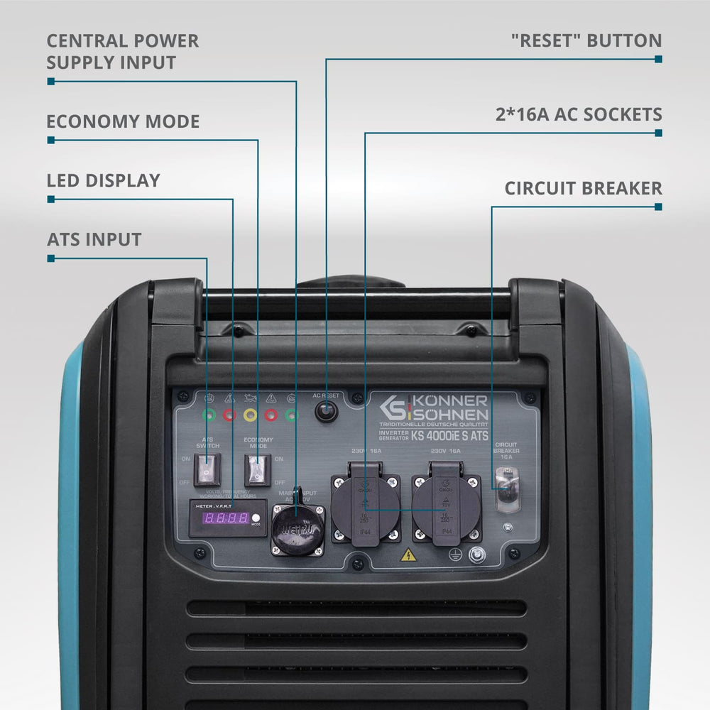 Inverter generator KS 4000iE S ATS (Refurbished Excellent)