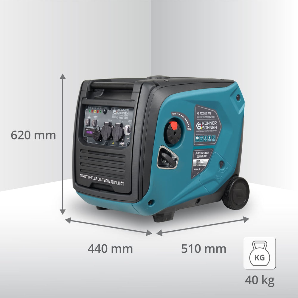 Inverter generator KS 4000iE S ATS (Refurbished Excellent)
