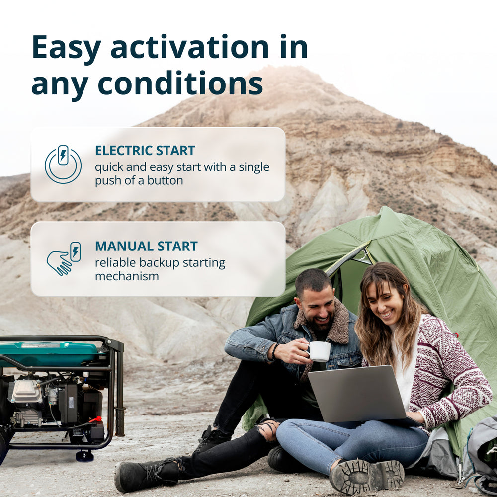 مولد بنزين عاكس KS 6500iE