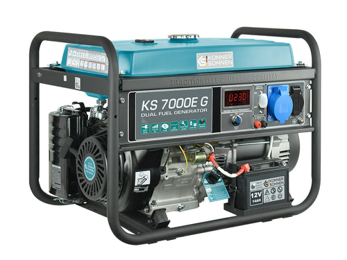 LPG/Petrol generator KS 7000E G