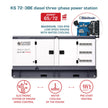Diesel Three-Phase Power Station KS 72-3BE thumbnail
