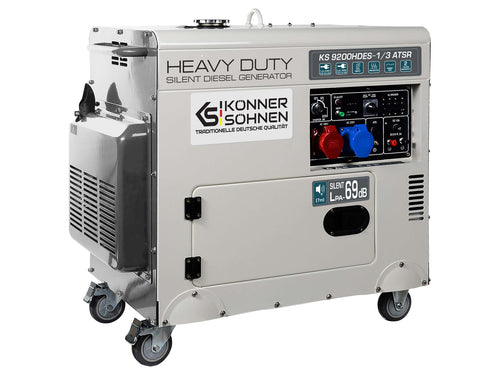مولد ديزل "Könner & Söhnen" KS 9200HDES-1/3 ATSR (EURO V)