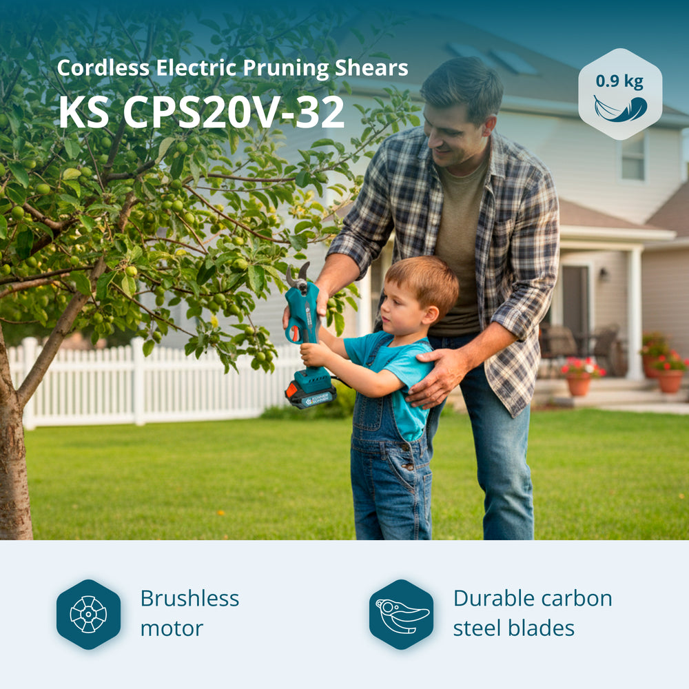 مقصات تقليم كهربائية لاسلكية KS CPS20V-32