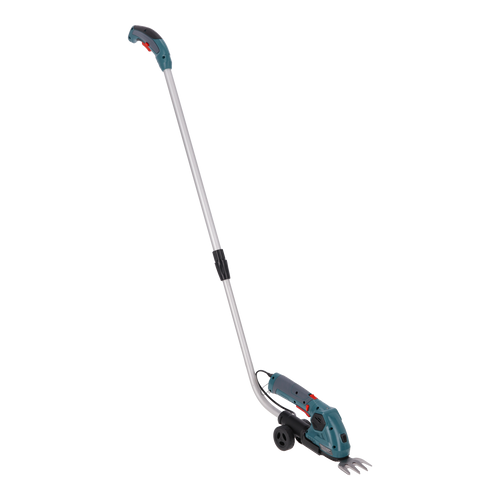 مقص عشب ولاسياج لاسلكي 2 في 1 مع عمود تمديد تلسكوبي KS SHT-8V + عمود تمديد