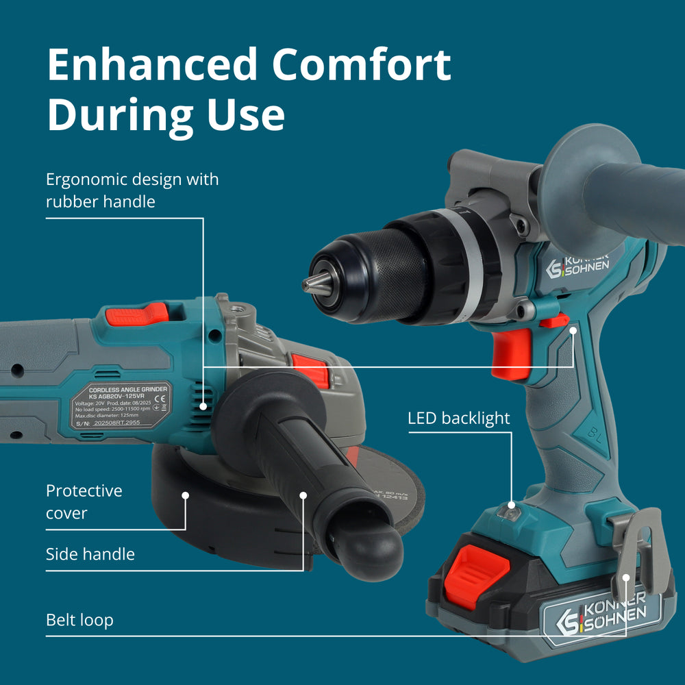 مجموعة ماستر اللاسلكية KS IDAGB 20V SET 1
