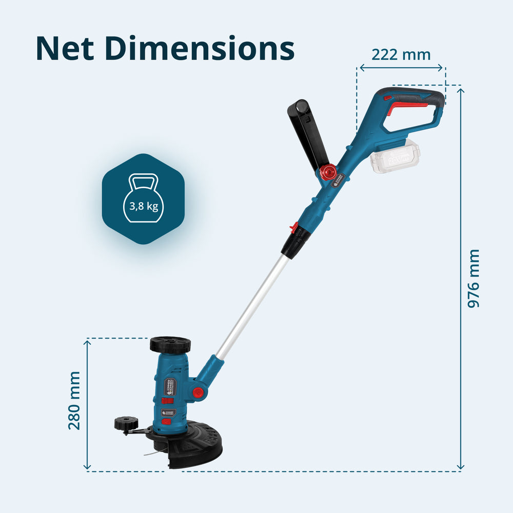 مقص تشذيب متعدد الوظائف بدون سلك KS MFT-20V