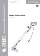 Electric Lawn Trimmer KS GT-250