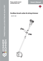 Cordless brush cutter & string trimmer KS BCT1-40V
