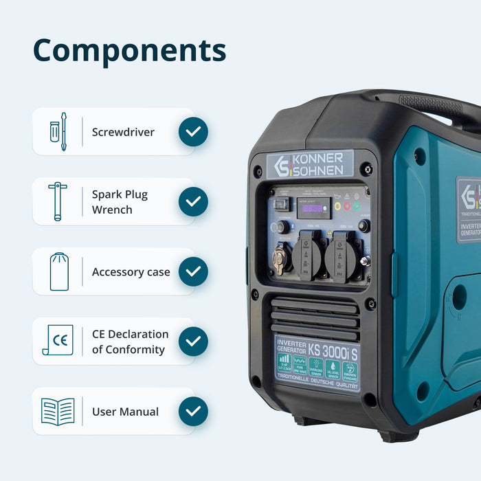 مولد عاكس KS 3000i S