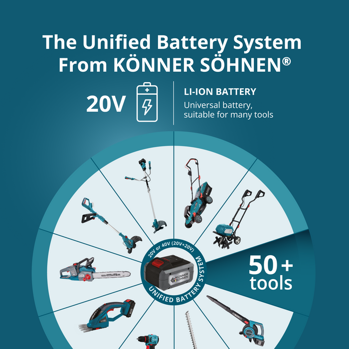 جزازة عشب لاسلكية KS 43LM-40V