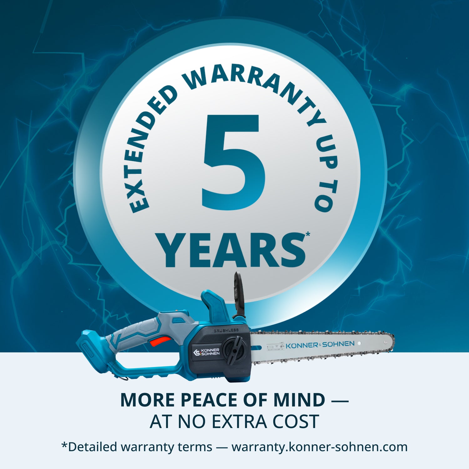 منشار جنزير صغير لاسلكي KS MCS20V-12 SET