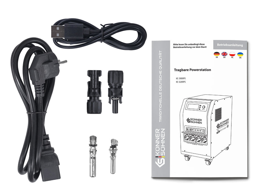 محطة الطاقة المحمولة KS 3000PS 3 في 1