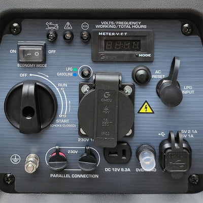 Ergonomic control panel
