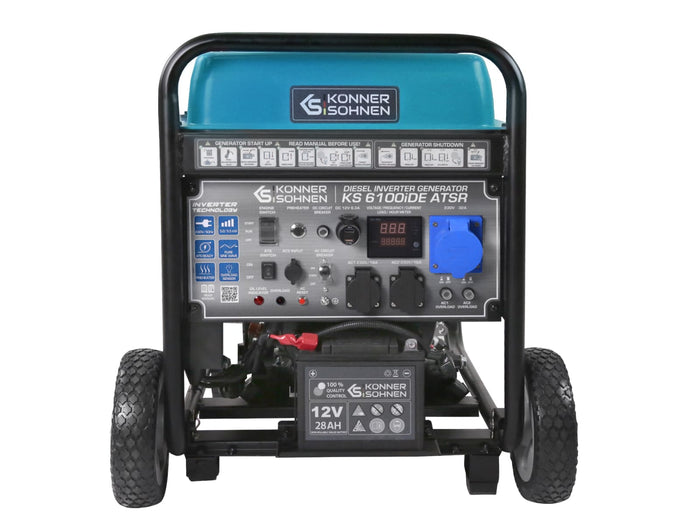 مولد عاكس ديزل KS 6100iDЕ ATSR