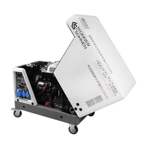 مولد عاكس ديزل في غلاف عازل للصوت KS 6500iDE S ATSR