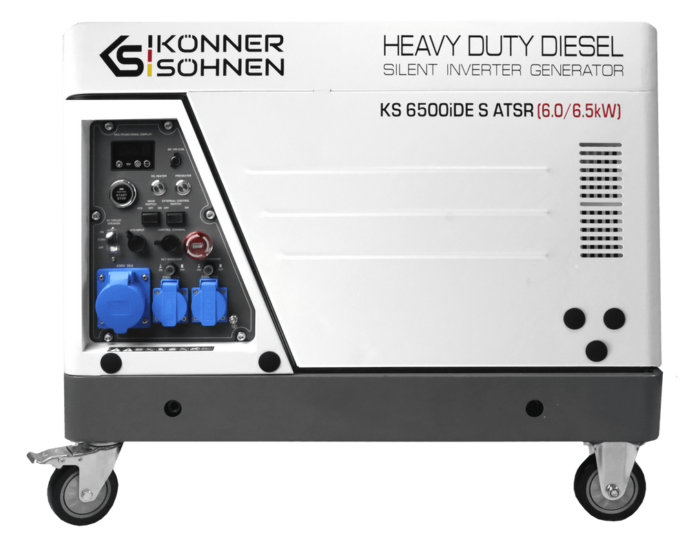 مولد عاكس ديزل في غلاف عازل للصوت KS 6500iDE S ATSR