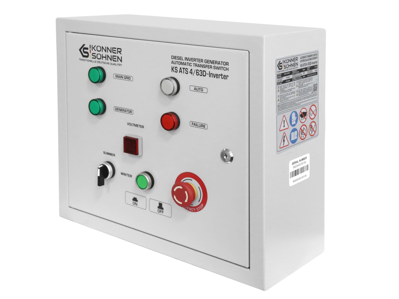 Automatic Transfer Switch KS ATS 4/63D-Inverter
