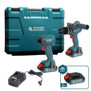 مجموعة ماستر لاسلكية 2 في 1 KS IDISD 20V SET 2