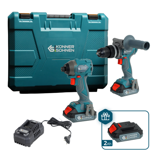 مجموعة ماستر لاسلكية 2 في 1 KS IDISD 20V SET 2