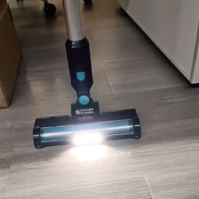 المصباح LED على الفرشاة الكهربائية