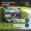 Gasoline generator "Könner & Söhnen" KS 3000 thumbnail