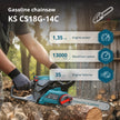 منشار سلسلة يعمل بالبنزين KS CS18G-14C thumbnail