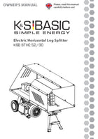 Eleсtric Horizontal Log Splitter KSB 6THE 52/30