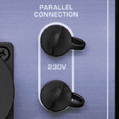 Parallel generator connection