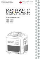 مولد كهربائي عاكس KSB 18i S، KSB 20i S
