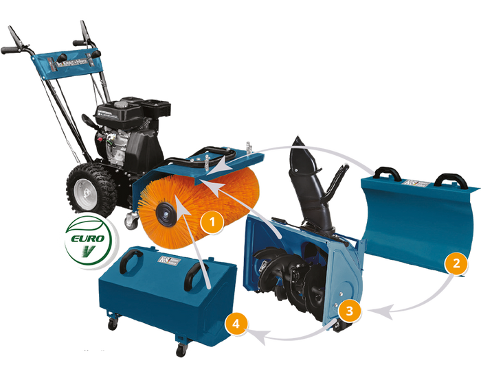 آلة متعددة الوظائف KS 7HP-MFM 80Е SET 4 في 1