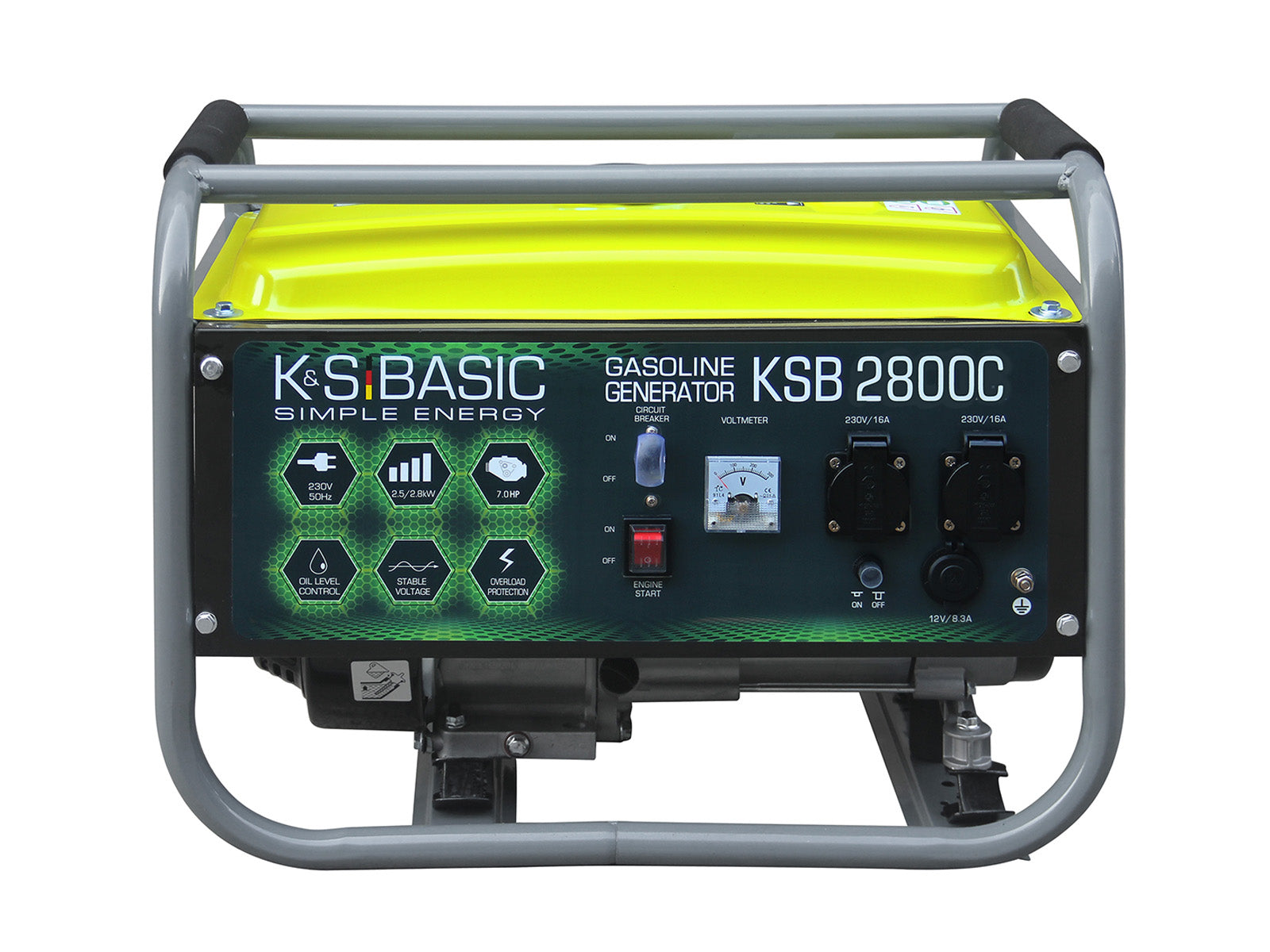مولد بنزين "K&S BASIC" KSB 2800C