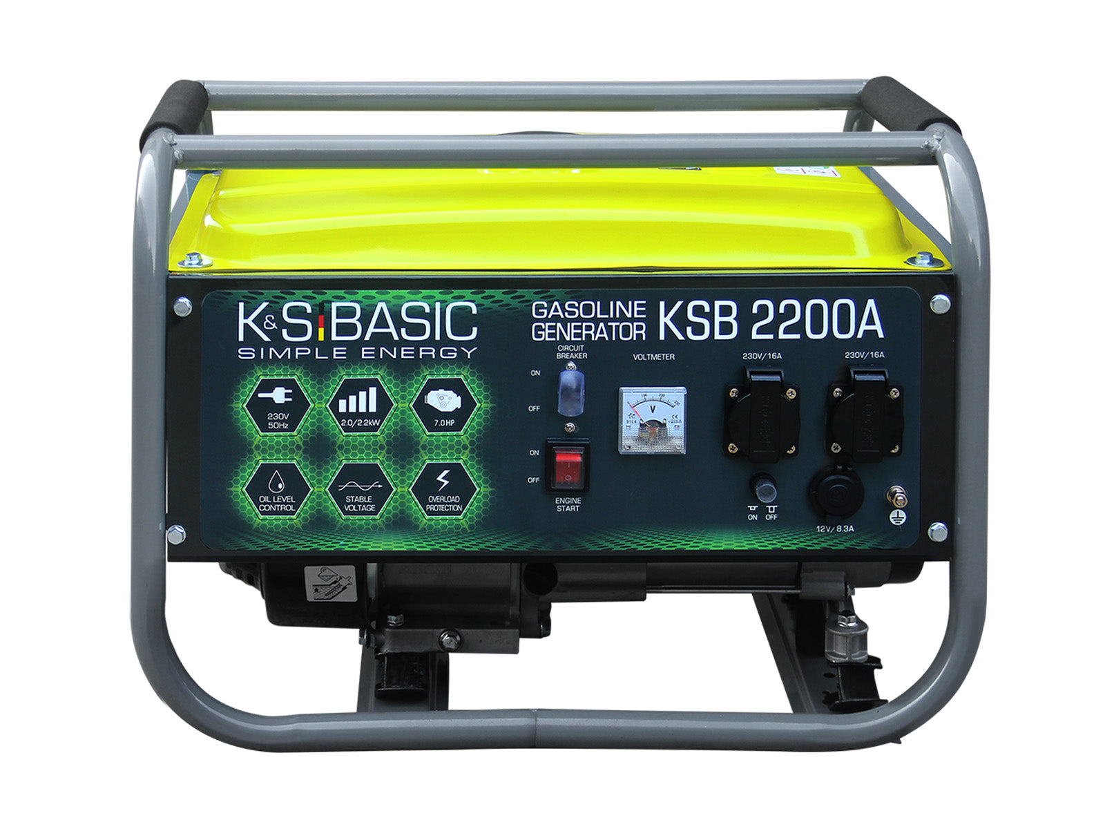 مولد بنزين "K&S BASIC" KSB 2200A