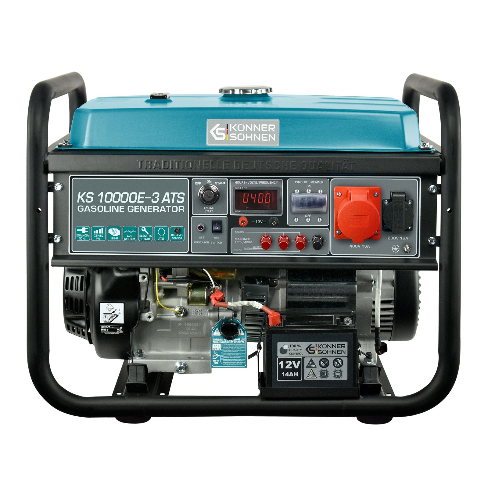مولد بنزين "Könner & Söhnen" KS 10000E-3 ATS