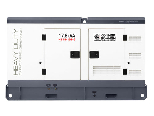 محطة طاقة ديزل أحادية الطور KS 18-1DE-G
