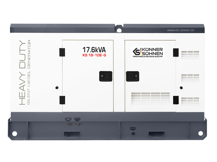 محطة طاقة ديزل أحادية الطور KS 18-1DE-G