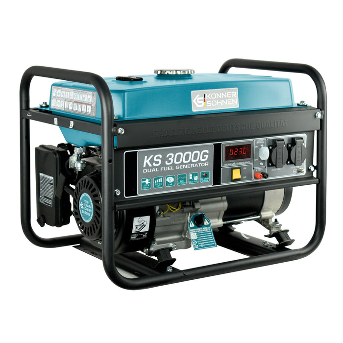 مولد غاز البترول المسال/البنزين "Könner & Söhnen" KS 3000G