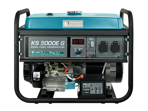 مولد غاز البترول المسال/البنزين "Könner & Söhnen" KS 5000E G