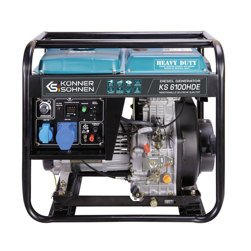 مولد ديزل "Könner & Söhnen" KS 6100HDE (EURO V)