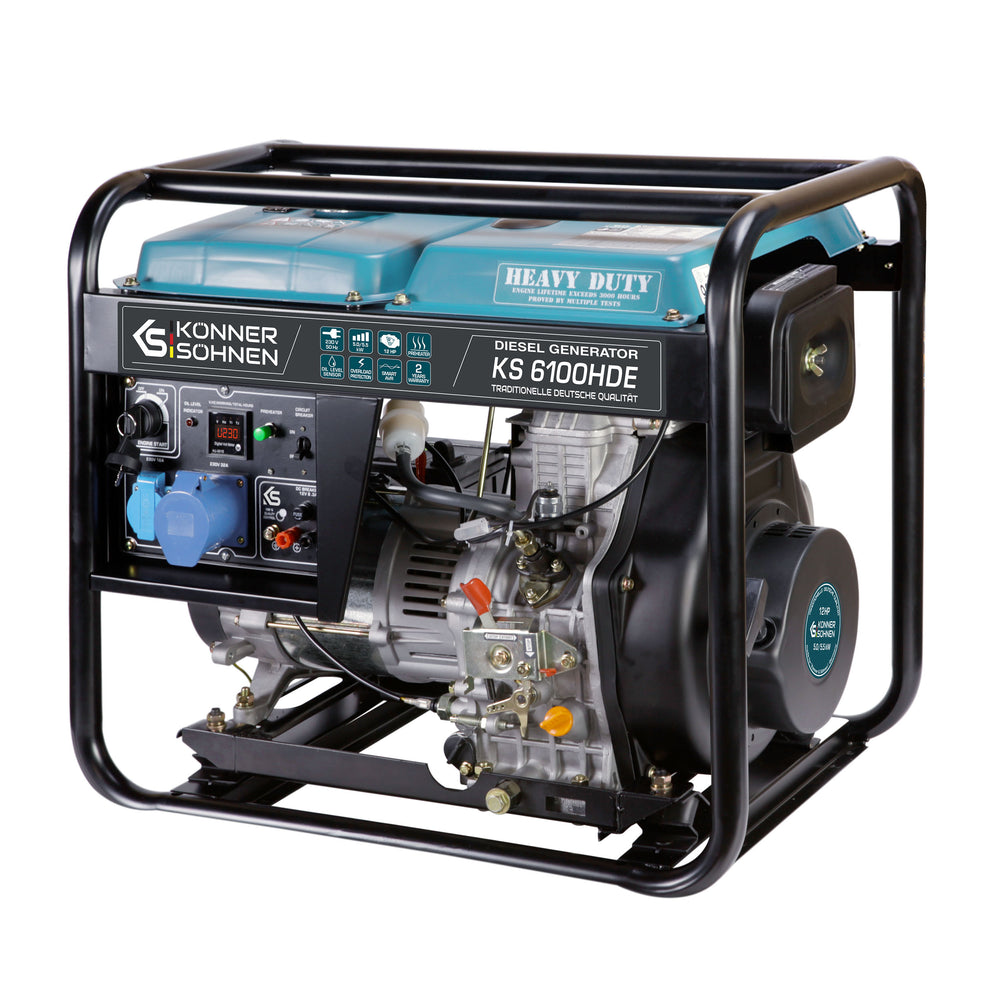 مولد ديزل "Könner & Söhnen" KS 6100HDE (EURO V)