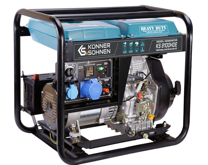 مولد ديزل "Könner & Söhnen" KS 8100HDE (EURO V)